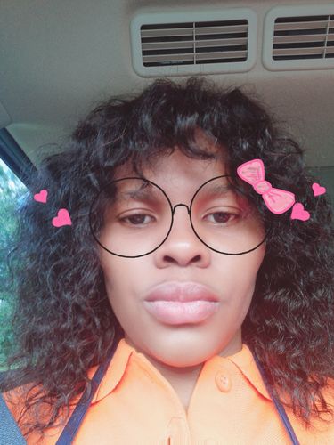 Customer photo review of Brandy Water Wave Fringe 10"