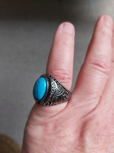 Customer photo review of NAVAJO STONE RING
