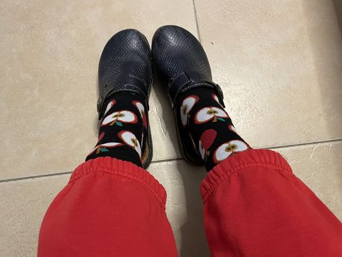 Customer photo review of גרבי תפוח עץ