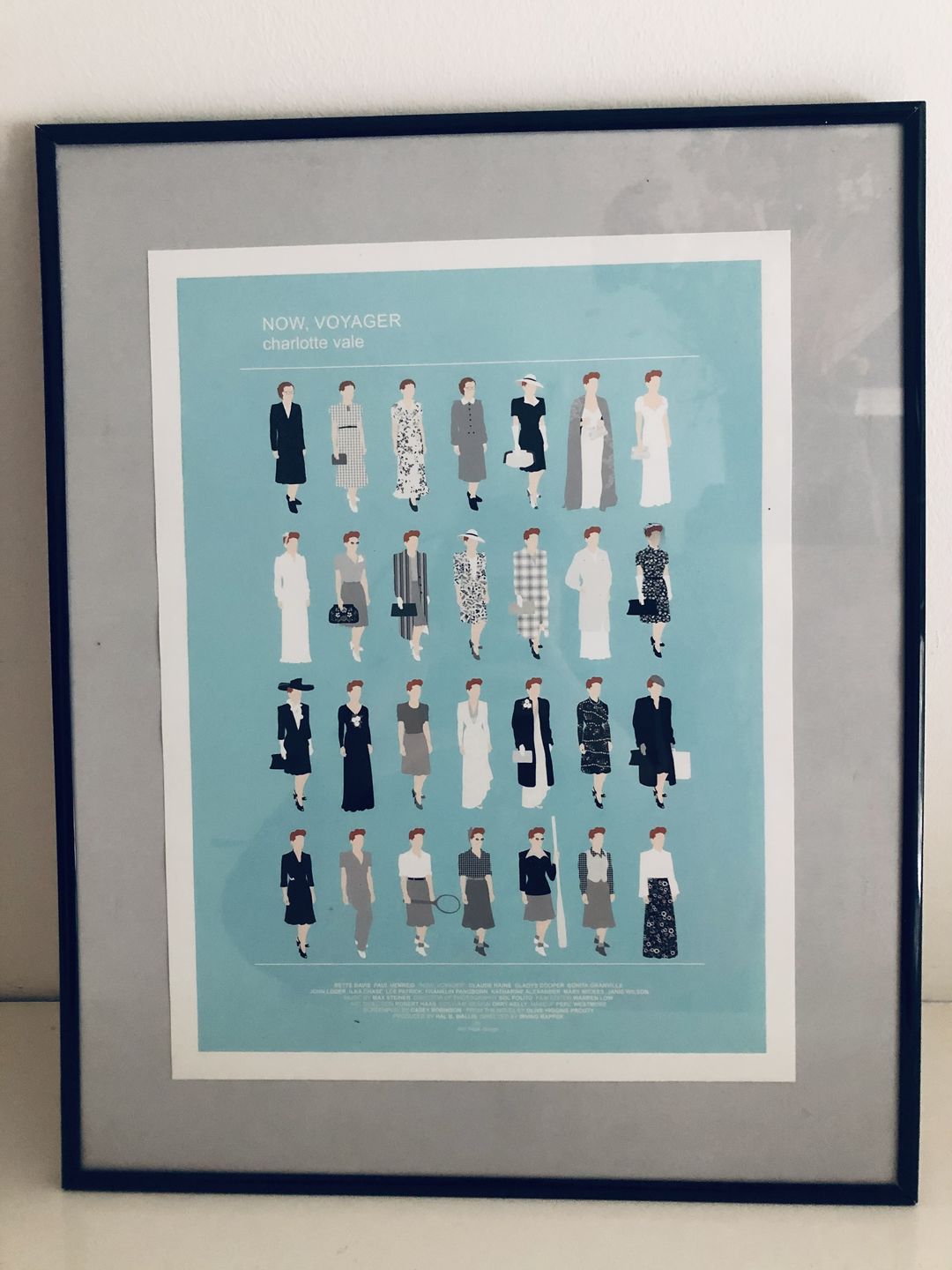 Customer photo review of Bette Davis poster from Now, Voyager