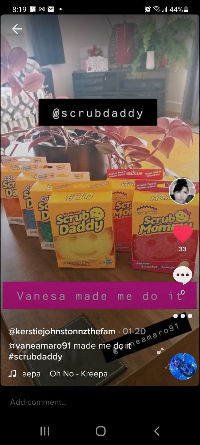 Customer photo review of Scrub Daddy Colours 4 Pack