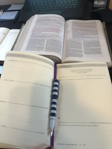 Customer photo review of Daily Kairos Prayer Journal