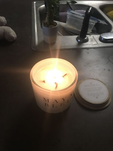 Customer photo review of Original Shark Tooth Candle