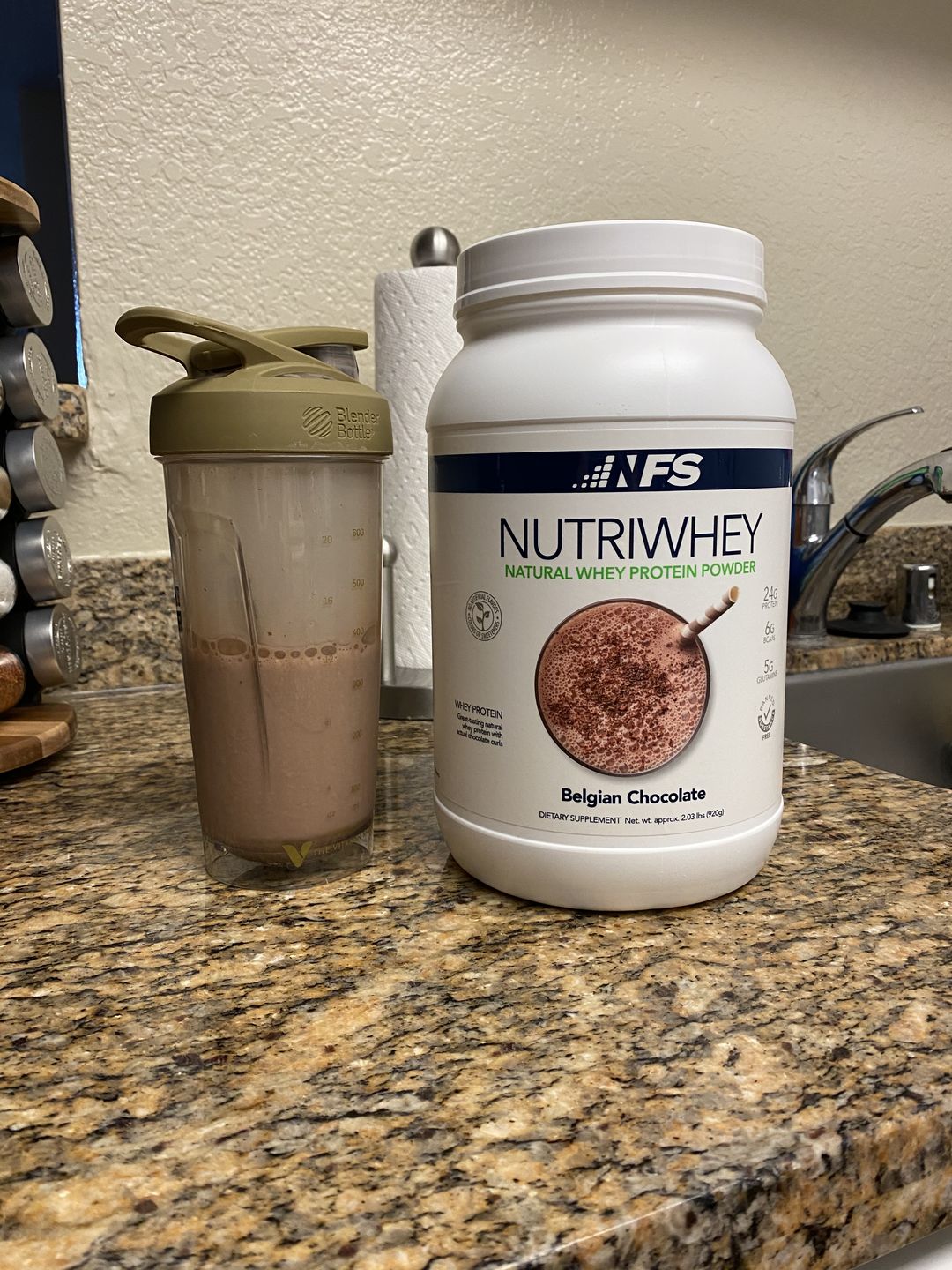 Customer photo review of NUTRIWHEY