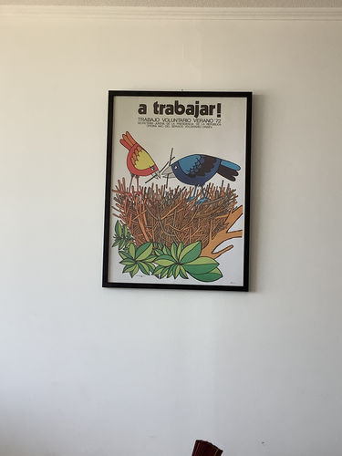 Customer photo review of Afiche / ¡A trabajar!