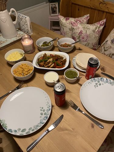 Customer photo review of Boojum Mexican Fajita Meal Kit For 4 People