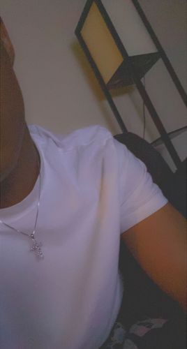 Customer photo review of 1800 flowers pendant & necklace