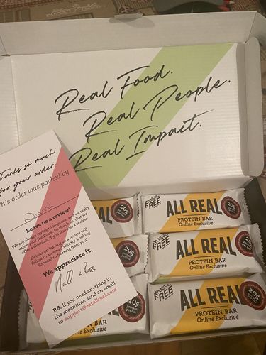 Customer photo review of Choc Hazelnut Protein Bar