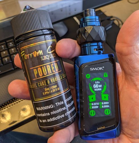 Customer photo review of Ferrum City E-Juice | Smelted 120ML