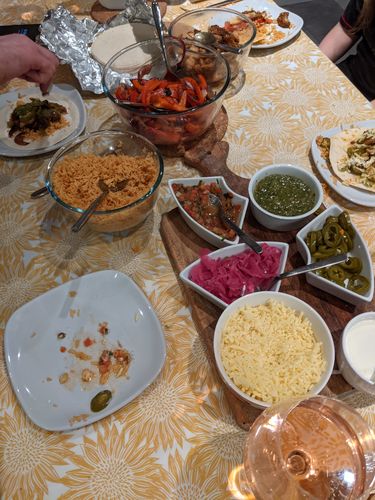 Customer photo review of Boojum Mexican Fajita Meal Kit For 4 People