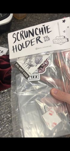 Customer photo review of Scrunchie Holder