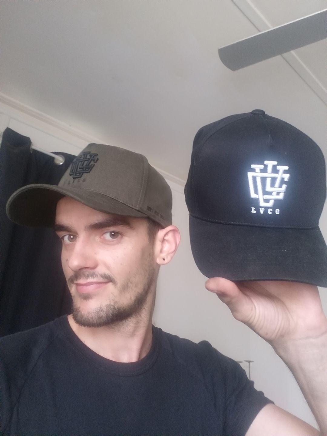 Customer photo review of Khaki Green A-Frame LVCO Snapback