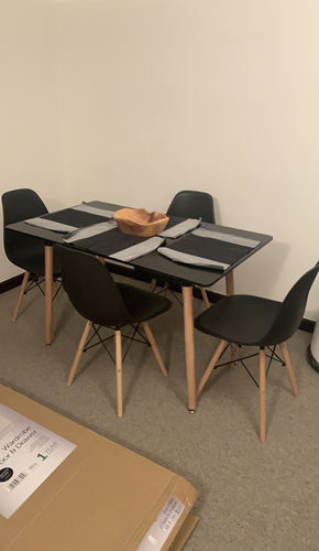 Customer photo review of Echo Dining Suite 5 Piece