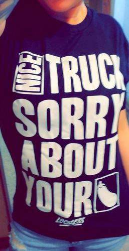 Customer photo review of AB Nice Truck Tee