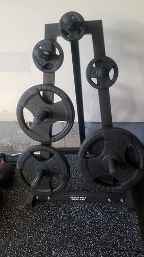 Customer photo review of Weight Plate Tree