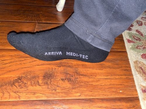 Customer photo review of J.B. Field's Diabetic Holofiber Sport/Casual Low-Cut - 2 Pairs