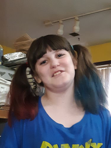 Customer photo review of Hair Color Wax