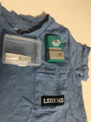 Customer photo review of Personalized Stamp