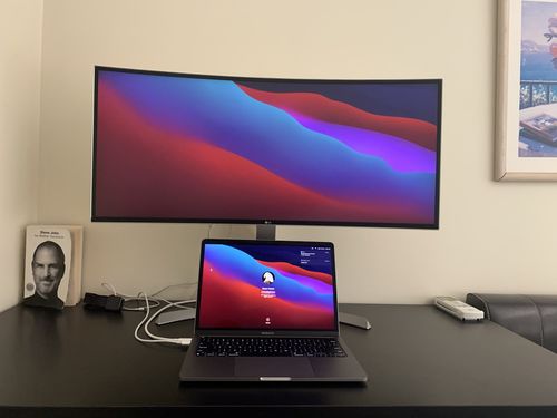 Customer photo review of Evo Electric Standing Height Adjustable  Desk