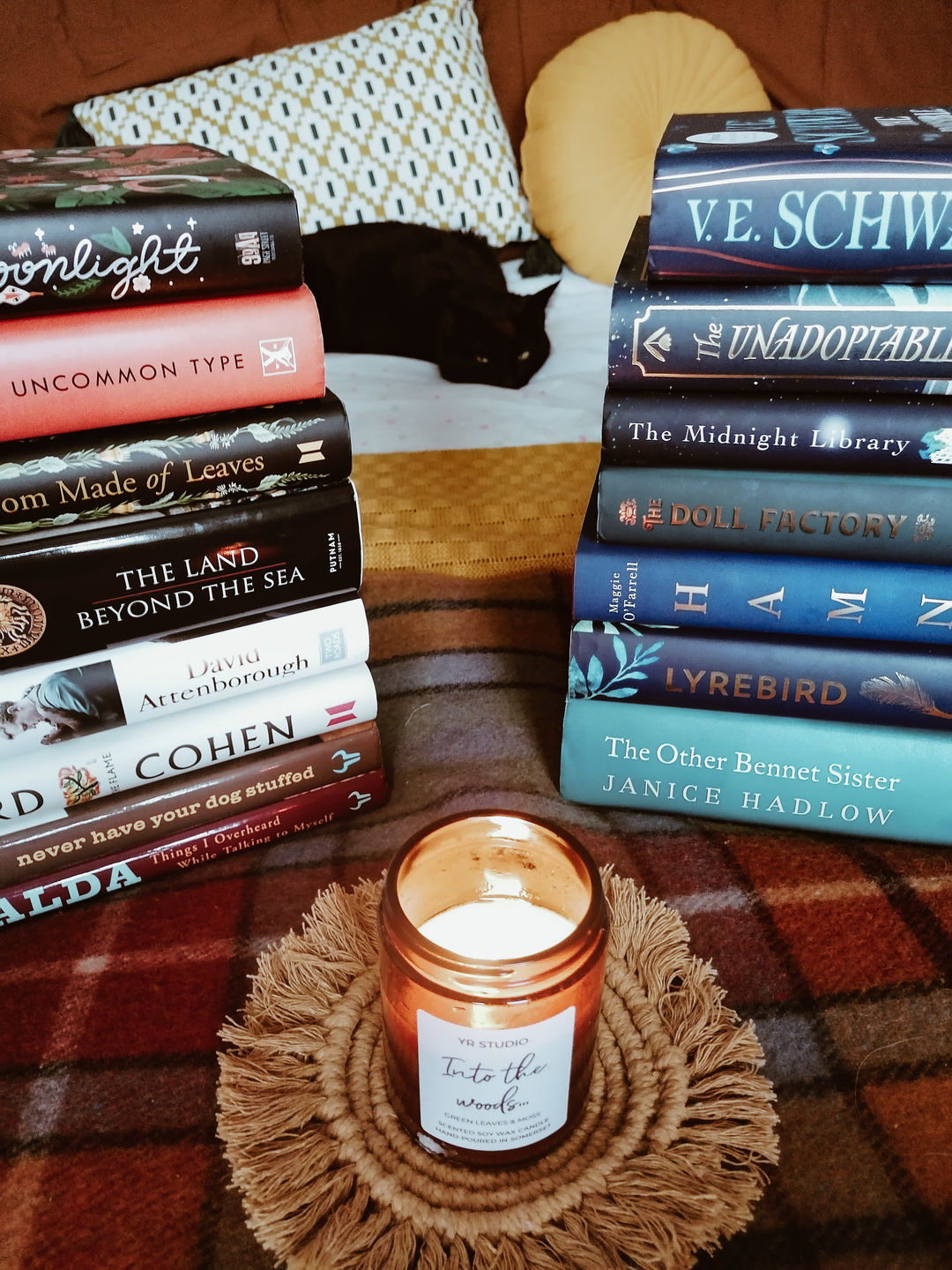 Customer photo review of Into the woods... soy candle - medium