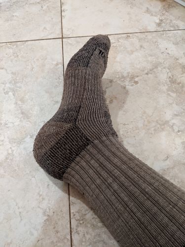 Customer photo review of J.B.Field's 'Thermal Hiker 1' Merino Wool Thermal Sock