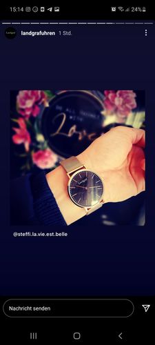 Customer photo review of World Edition Rosé Gold Black