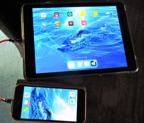 Customer photo review of Your Go To Cable - Charges All Your Devices