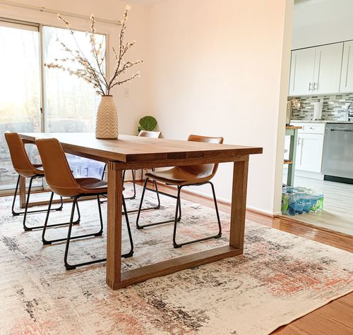 Customer photo review of Abstract Celine Blush Rug
