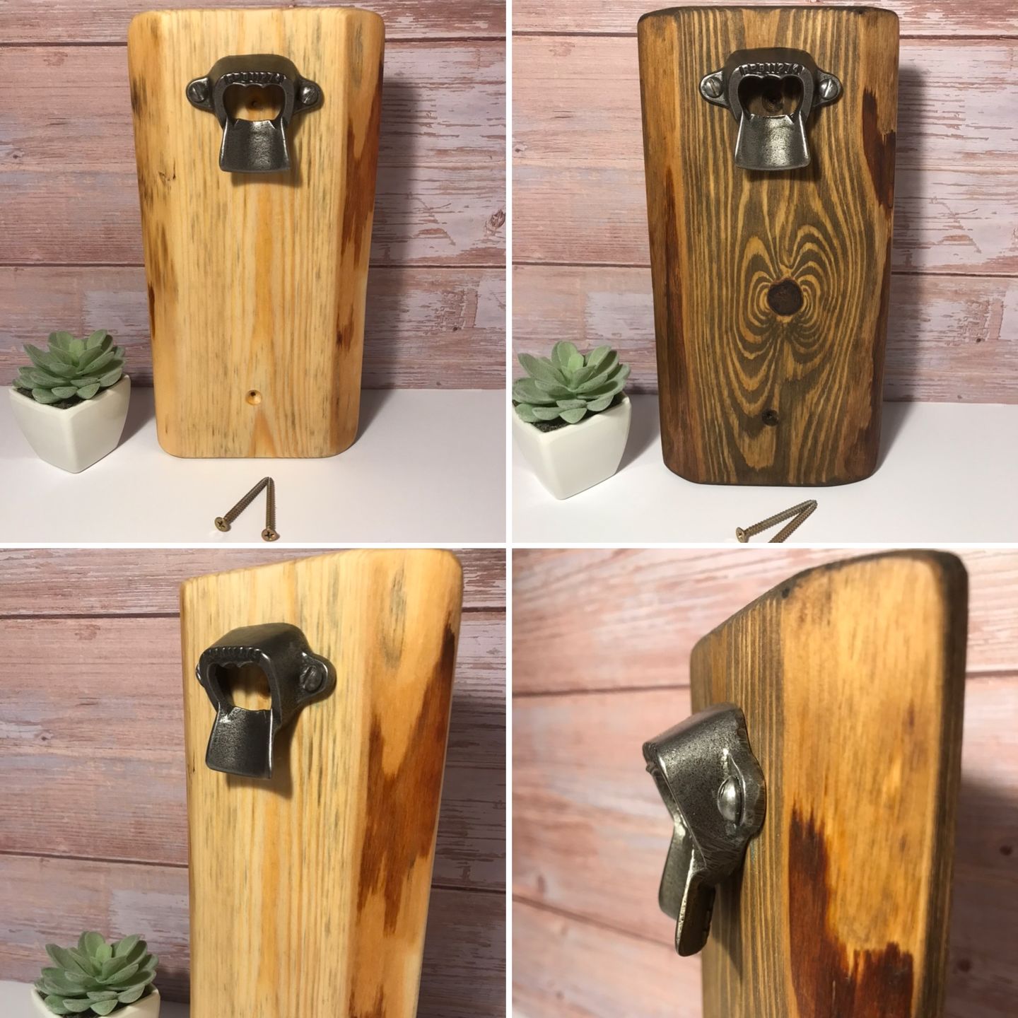 Customer photo review of Vintage Wall Mounted Bottle Opener