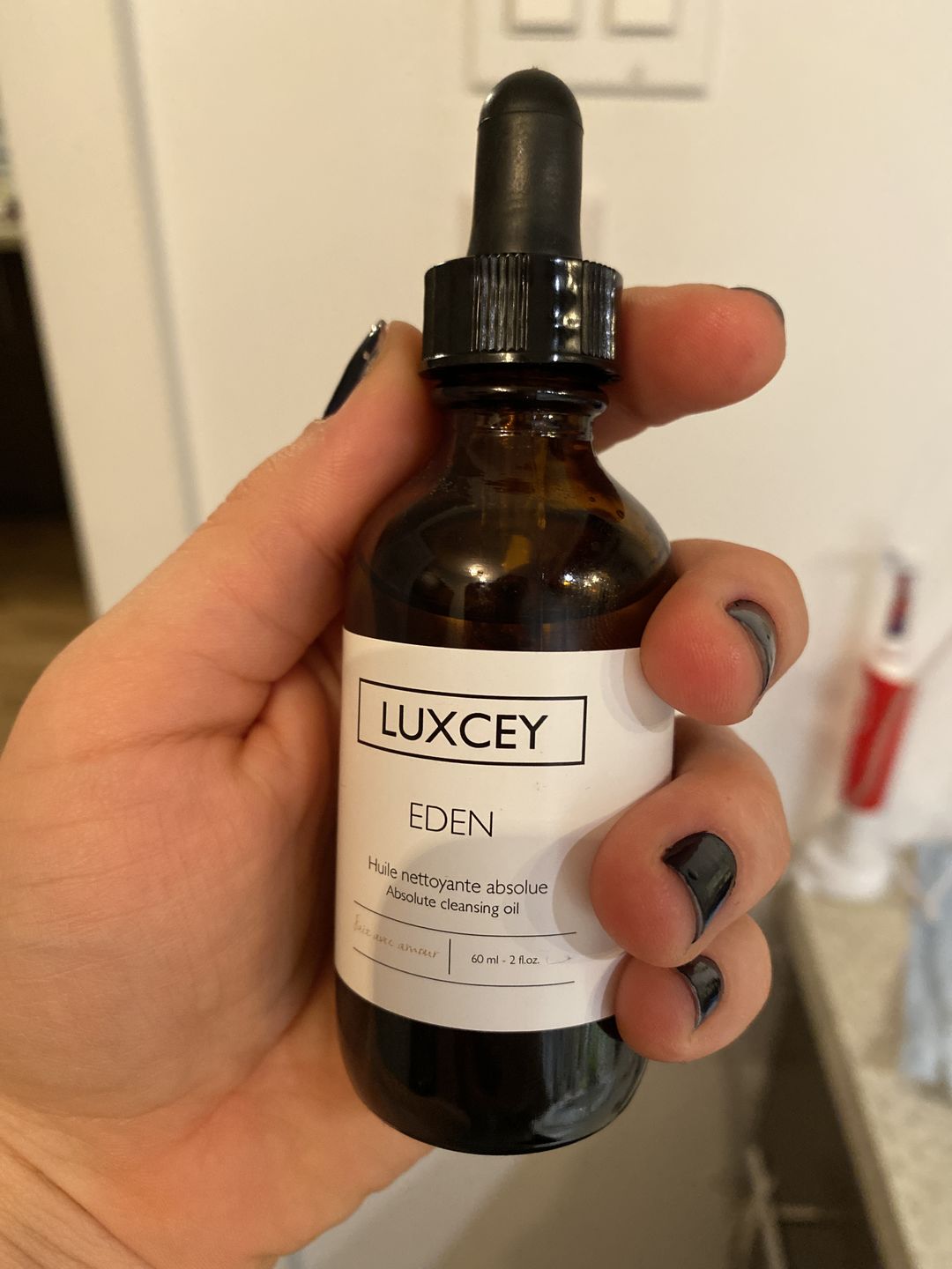 Customer photo review of Eden - Absolute Cleansing Oil