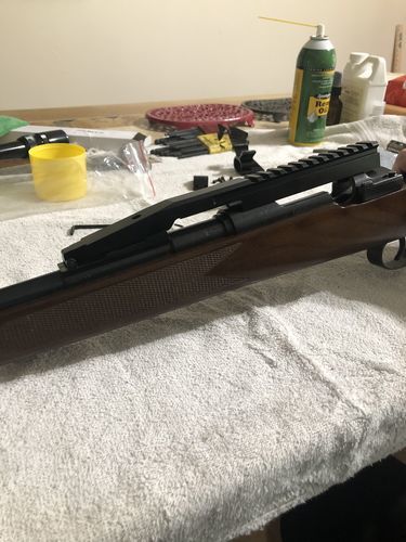 Customer photo review of Swedish Mauser M38 & M96 NDT Picatinny Scope Mount Low Profile Gen 2