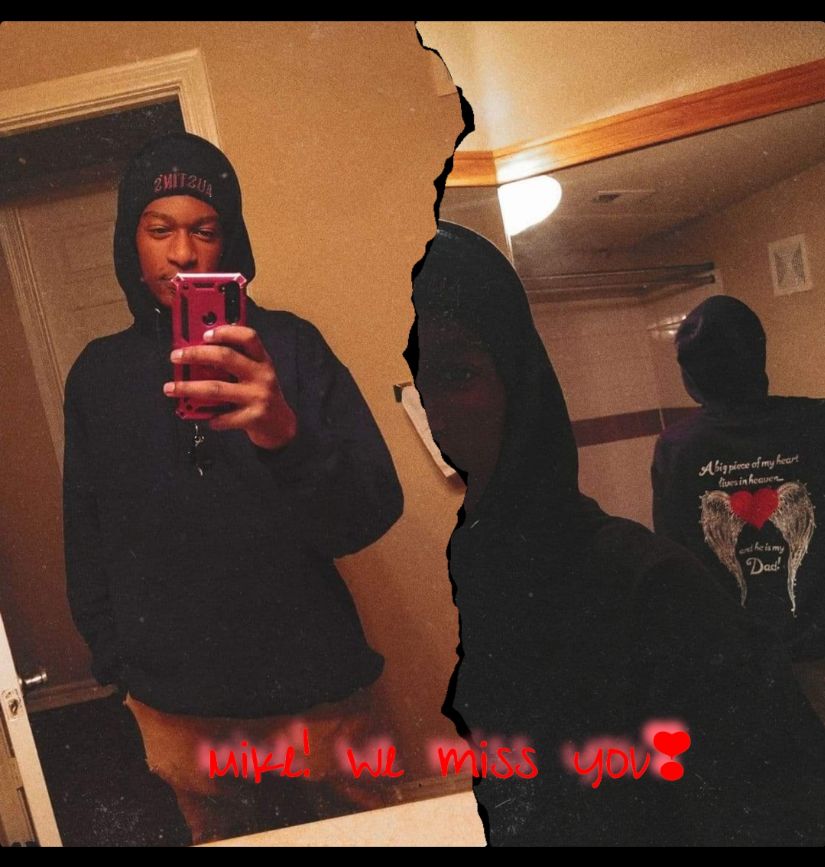 Customer photo review of Dad - A Big Piece of my Heart Hoodie