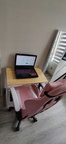 Customer photo review of Escritorio industrial MIMA 70 x 40 Blanco