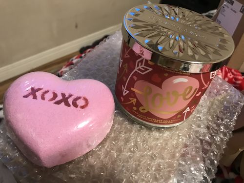 Customer photo review of Love Candle - 925 Sterling Silver Love Lock Necklace Collection