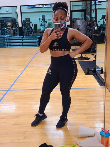 Customer photo review of GODDESS Sports Bra