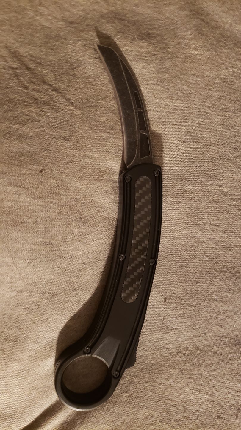 Customer photo review of VT Karambit D/A OTF