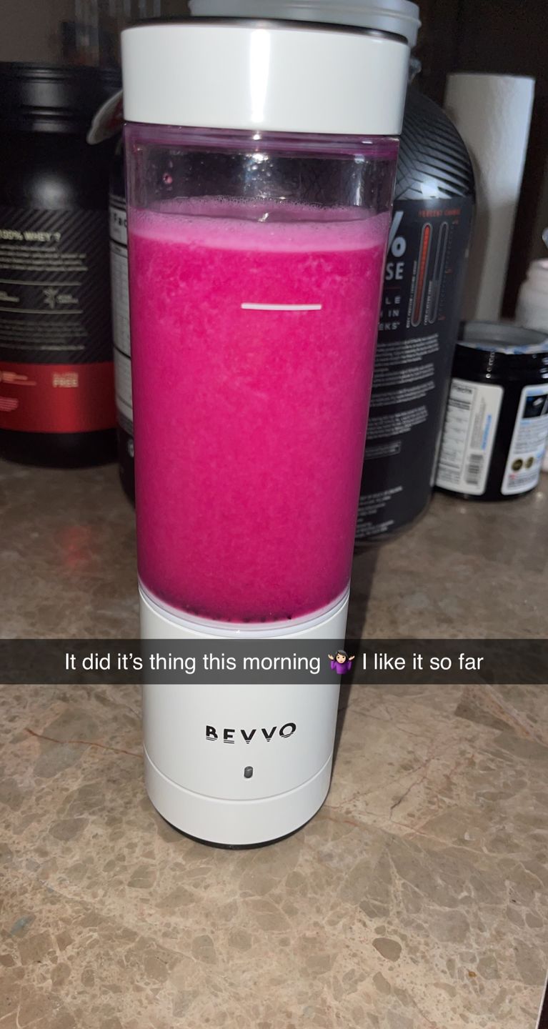 Customer photo review of BEVVO Blender