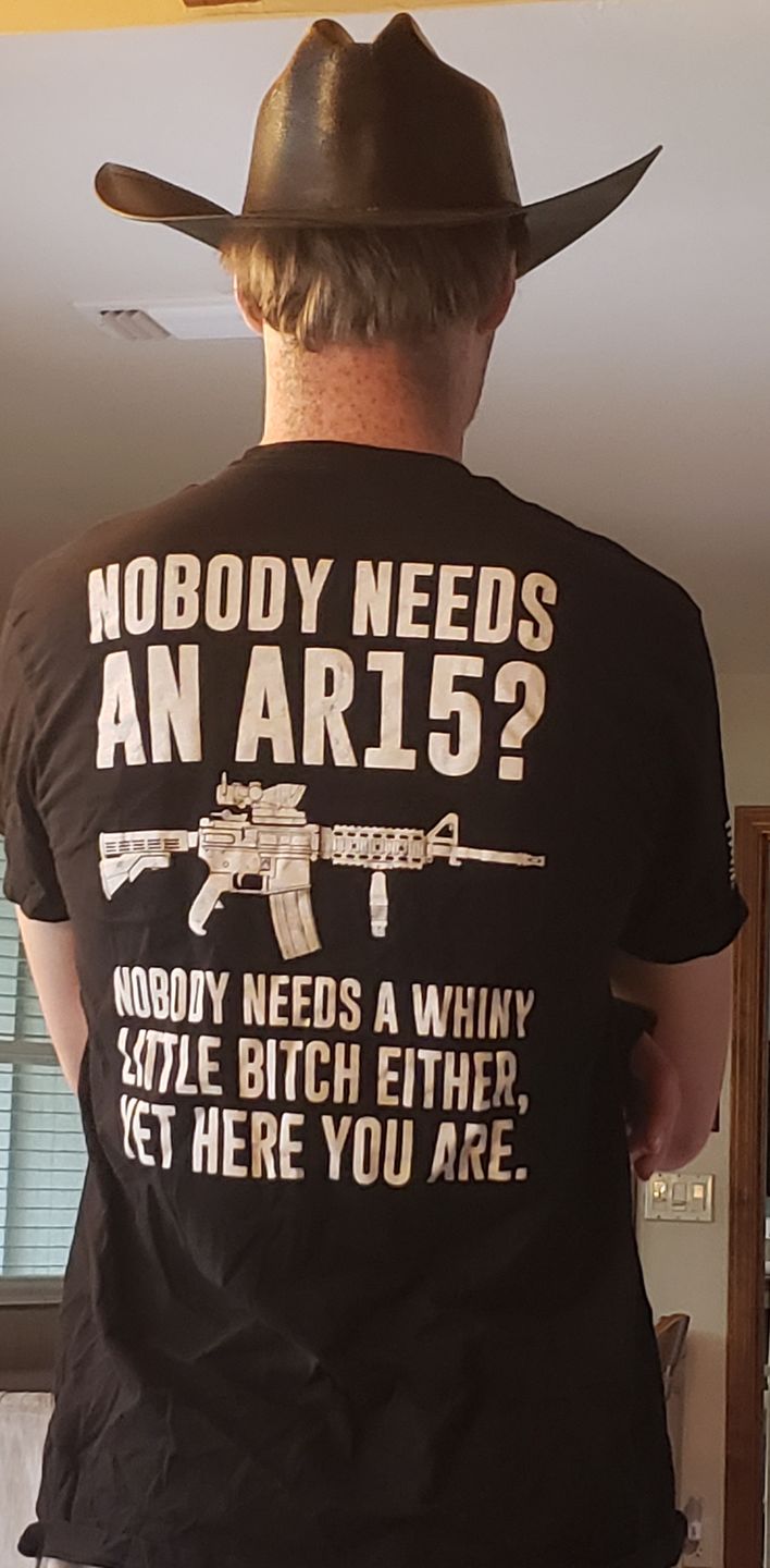 Customer photo review of Nobody Needs An AR15?
