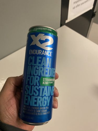 Customer photo review of X2 ENDURANCE™ Natural Energy Drink - Fruit Punch