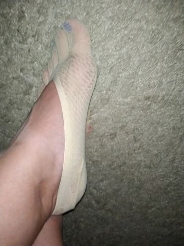 Customer photo review of Meias de compressão - PerfectFeet™