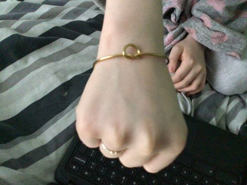 Customer photo review of AC Original Knot Bangle