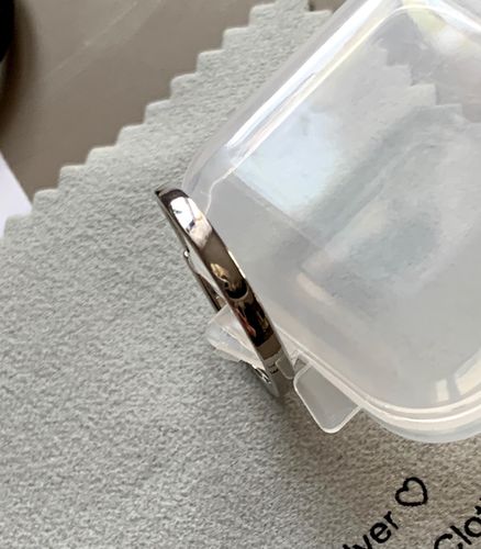 Customer photo review of Sterling Silver Sun and Moon Engraved Ring