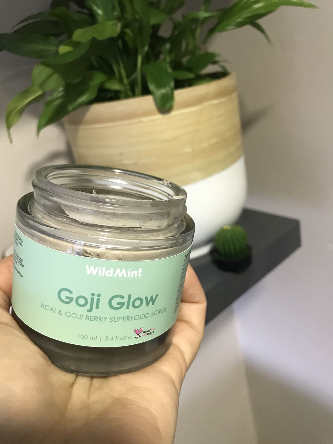 Customer photo review of Goji Glow