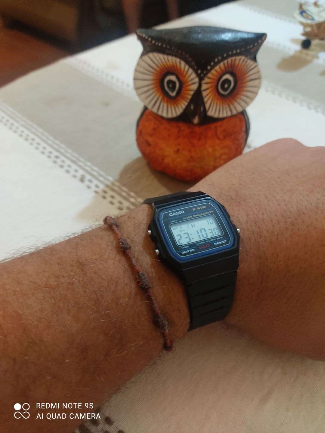 Customer photo review of Reloj Casio Vintage F-91WM-3ADF Verde/Negro