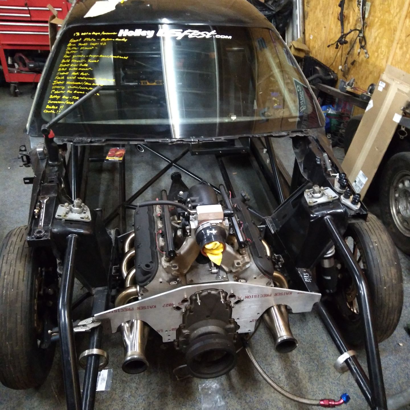 Customer photo review of Motion Raceworks LS Motor Plate w/ Header Cutouts LS1 LS2 LS3 LS6 LS7 LSA LS9 LSX
