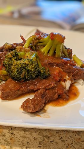 Customer photo review of Tri-Tip Steak - 4 Steaks Pack