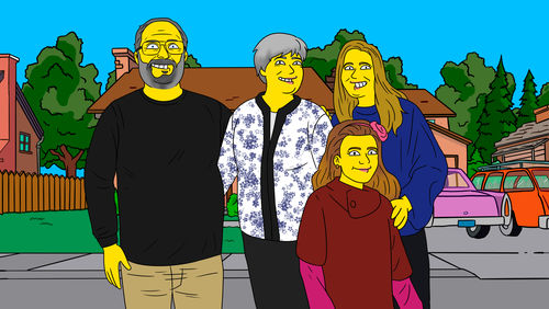 Customer photo review of RETRATO EM ARQUIVO DIGITAL FAMILIA AMARELA