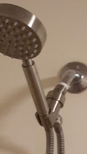 Customer photo review of 1-Spray Handheld Shower Head Set
