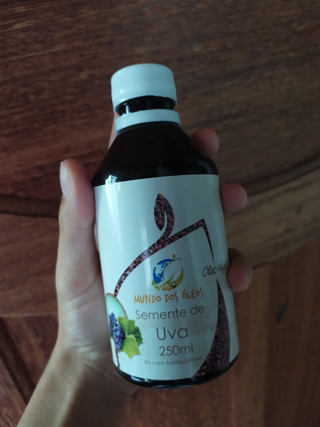 Customer photo review of Óleo de Semente de Uva