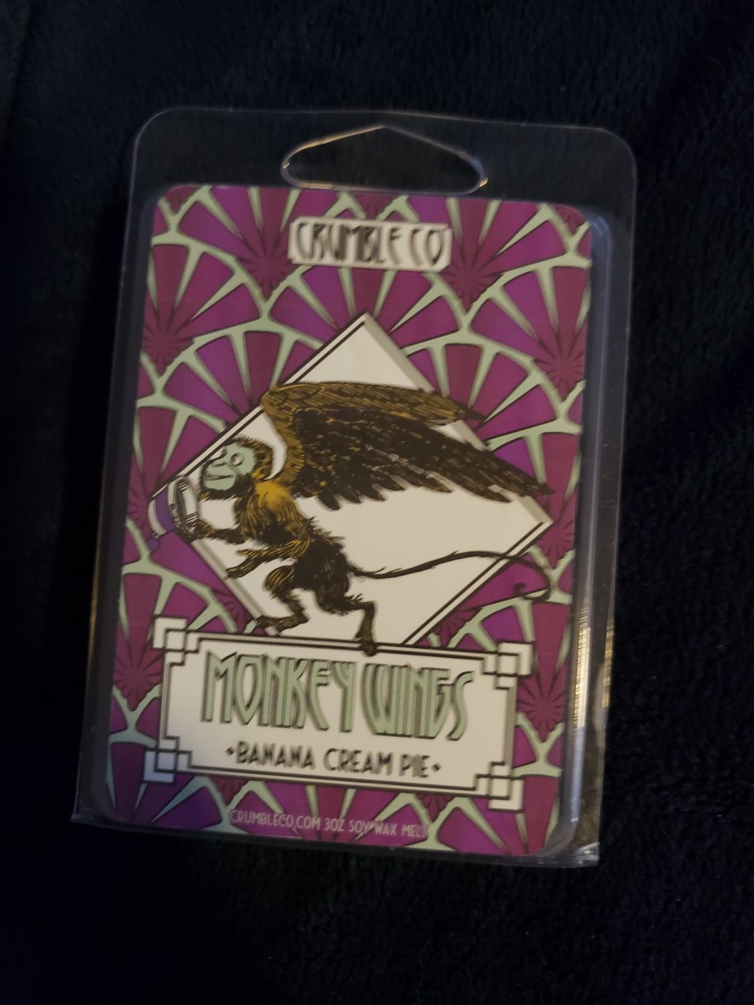 Customer photo review of Monkey Wings Wax Melts